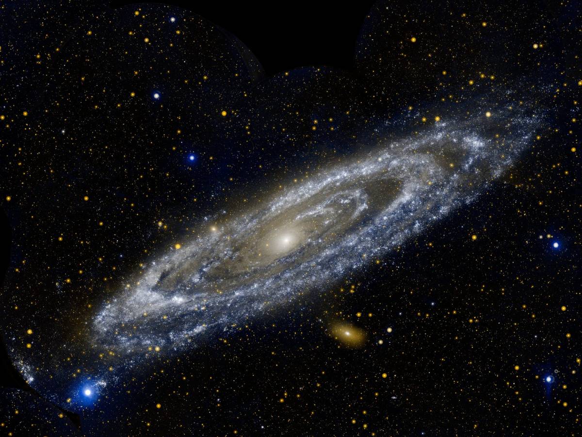 Galaktyka Andromedy /Fot. NASA

