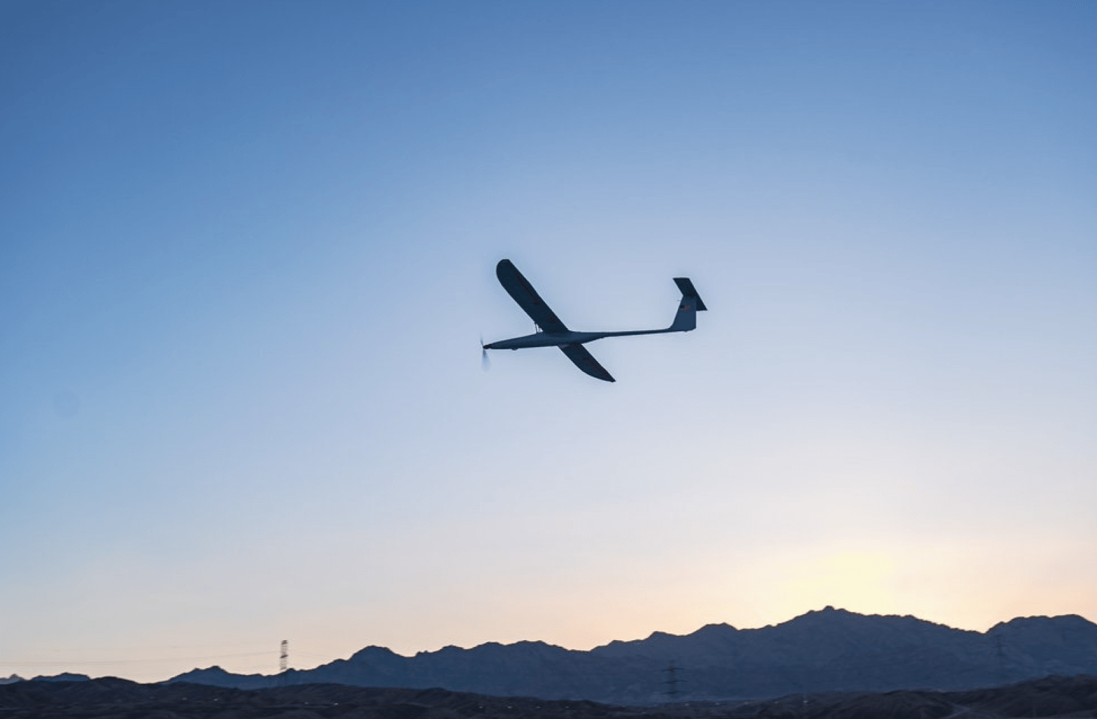 Dron K1000ULE podczas misji w Jordanii /Fot. US Navy
