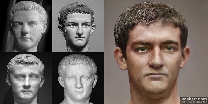 Kaligula, Neron i Hadrian jak żywi. AI odtwarza wygląd starożytnych Rzymian